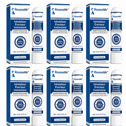 RoxaneVir™ Inhalateur Érecteur Instantané | Déclenche des érections dures comme l’acier en 5 minutes – sans pilules!