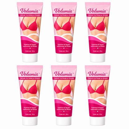 Volumia™ Crème Poitrine & Fesses | Augmente visiblement vos formes en quelques minutes !